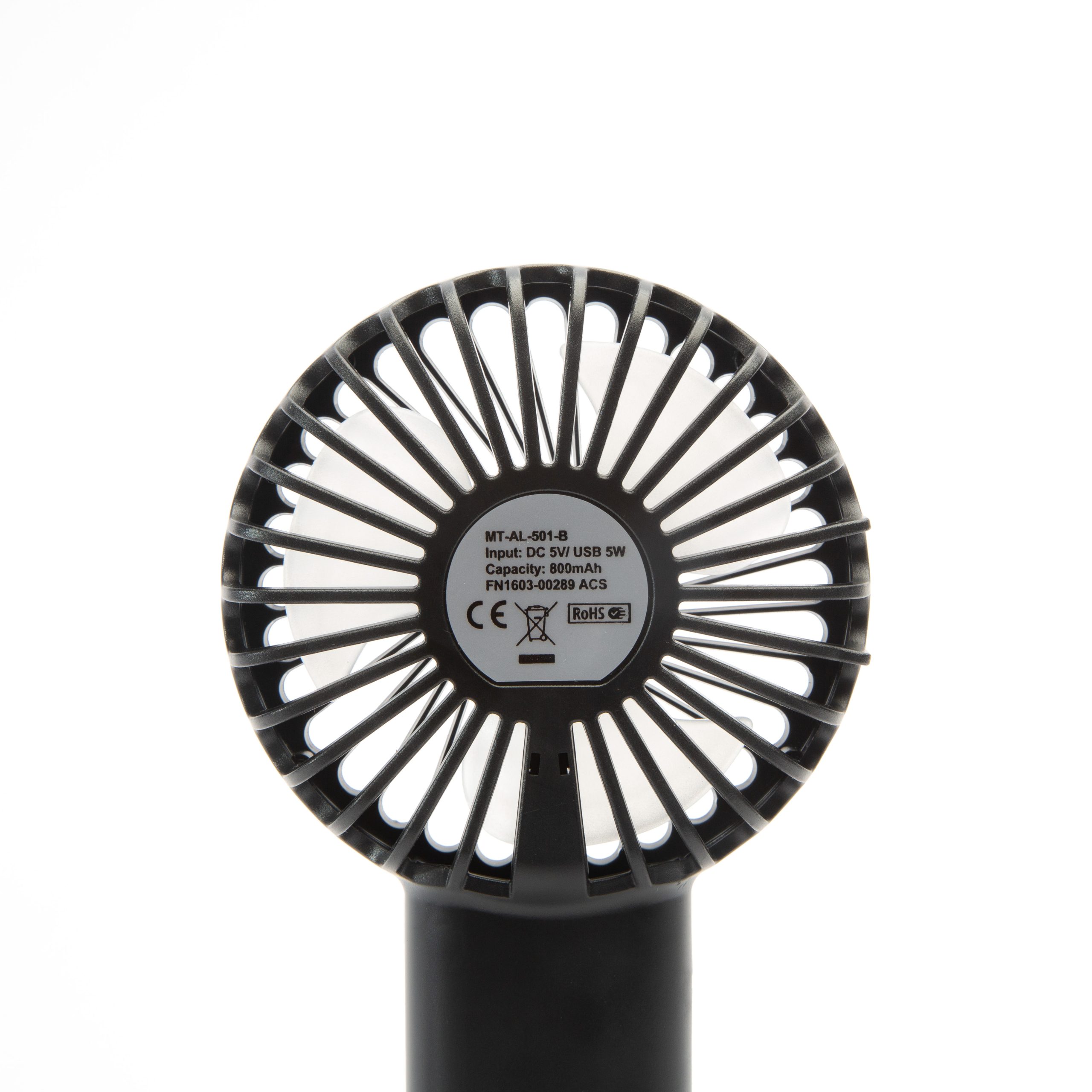 USB Rechargeable Handheld Mini Fan - Image 2
